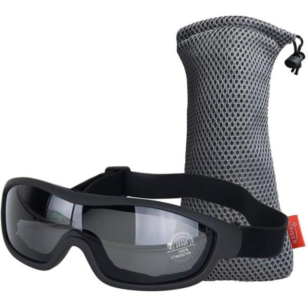 Viriber Motorcycle Goggles Bike Goggles UV Protective Outdoor Glasses
